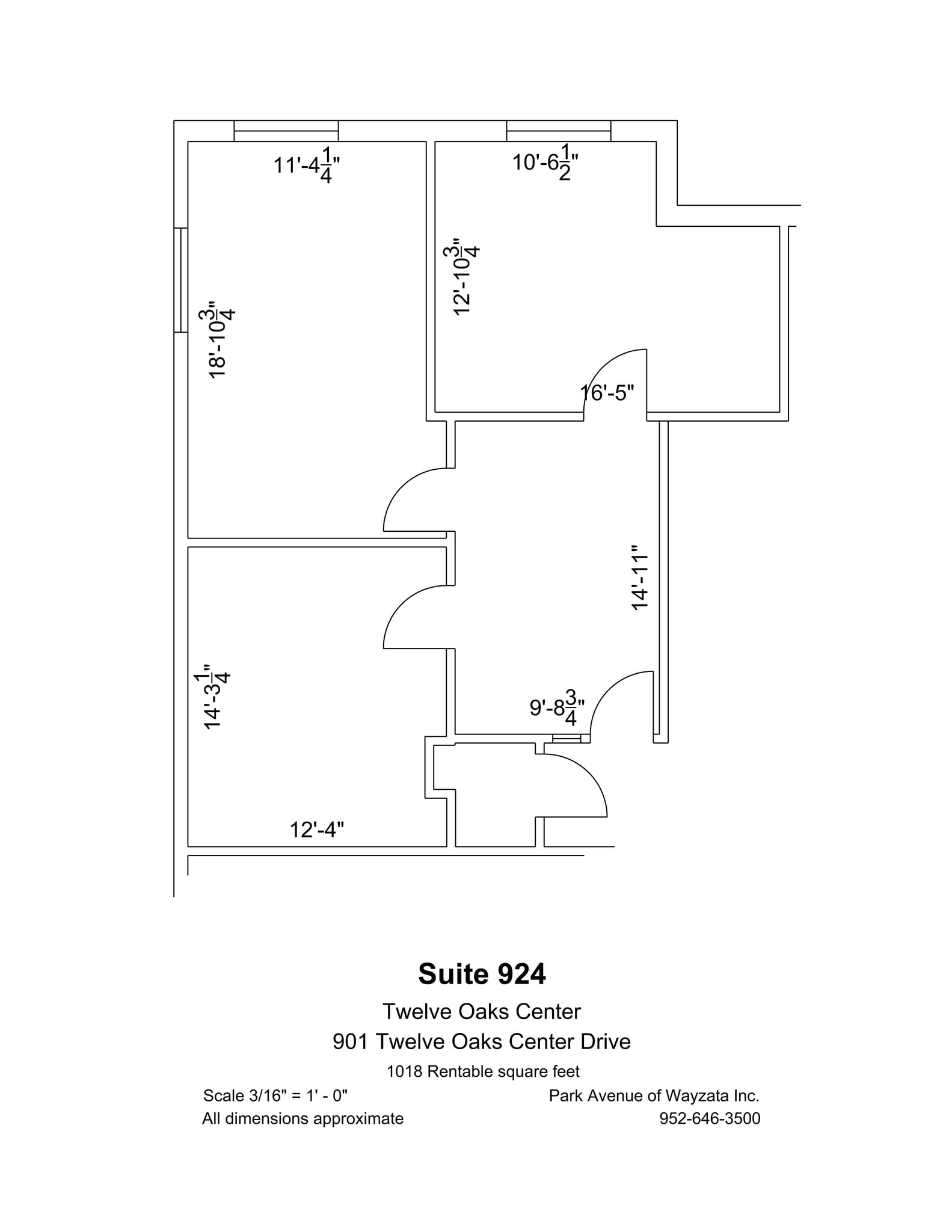 600 Twelve Oaks Center Dr, Wayzata, MN for lease Site Plan- Image 1 of 1