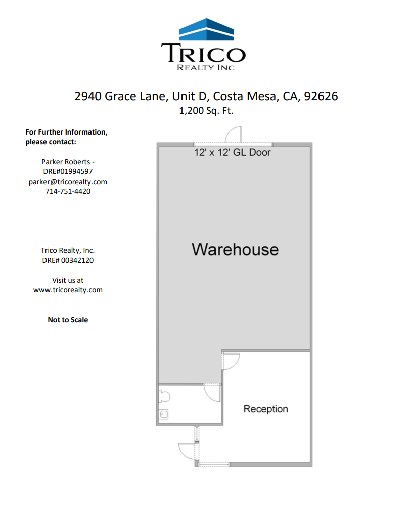 2930-2941 Grace Ln, Costa Mesa, CA for lease Floor Plan- Image 1 of 1