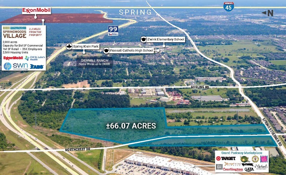 Spring Stuebner, Spring, TX for sale - Aerial - Image 1 of 1