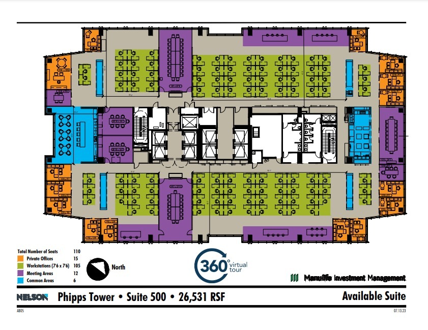 3438 Peachtree Rd NE, Atlanta, GA for lease Floor Plan- Image 1 of 2