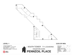 711 Louisiana St, Houston, TX for lease Floor Plan- Image 1 of 2