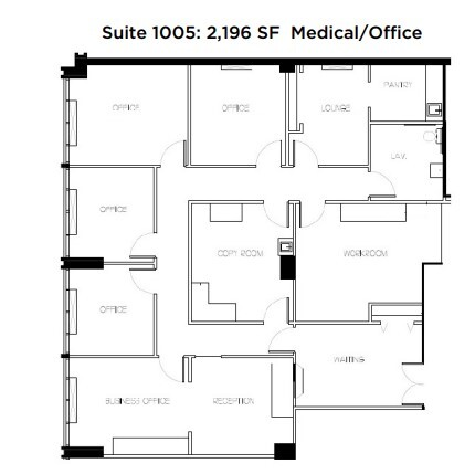 8720 Georgia Ave, Silver Spring, MD for lease Floor Plan- Image 1 of 1