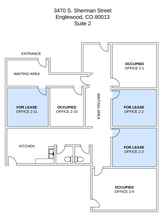 3470 S Sherman St, Englewood, CO for lease Floor Plan- Image 1 of 1