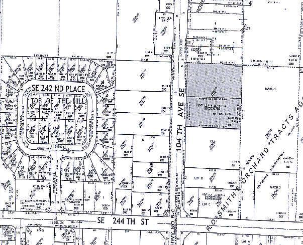 24202 SE 104th Ave, Kent, WA for sale Plat Map- Image 1 of 1