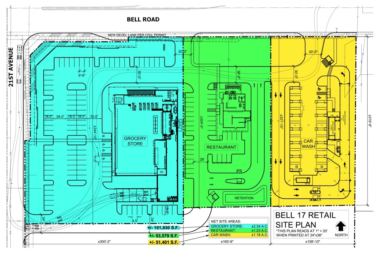 Bell Rd & 19th Ave, Phoenix, AZ for sale Site Plan- Image 1 of 2