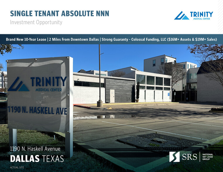 1190 N Haskell Ave, Dallas, TX for sale - Building Photo - Image 1 of 11