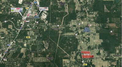 Highway 321, Cleveland, TX - aerial  map view