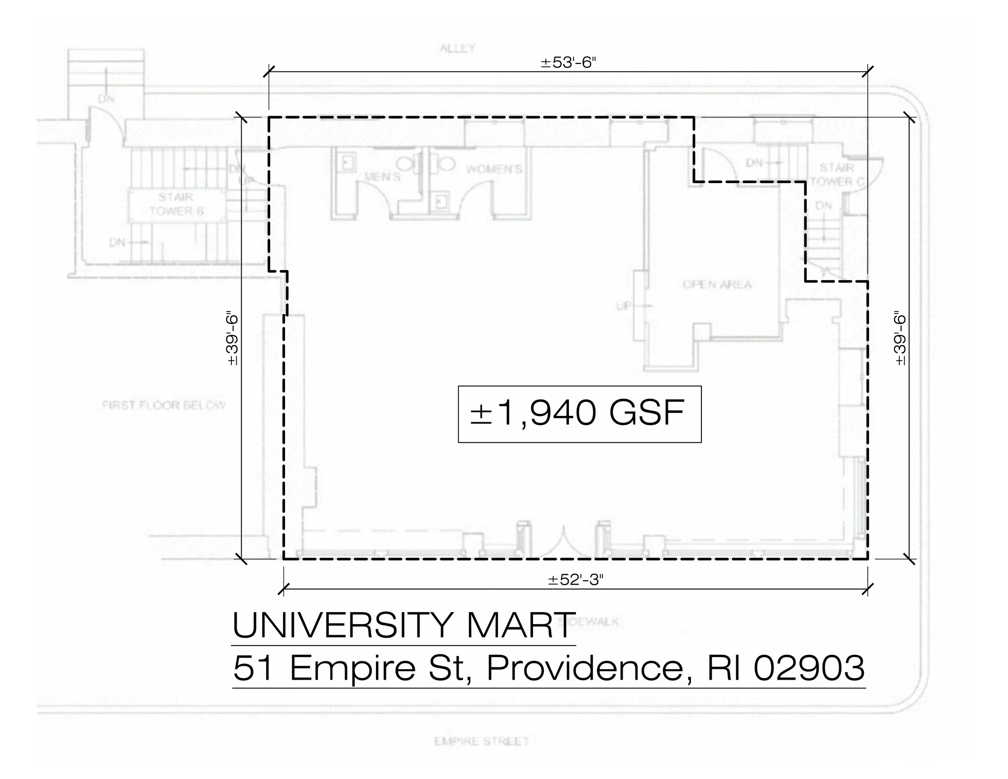 51 Empire St, Providence, RI for lease Site Plan- Image 1 of 1