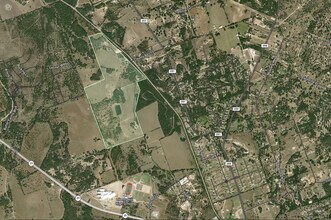 1049 County Road 201, Liberty Hill, TX - AERIAL  map view