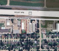 3110 Pasadena Fwy, Pasadena, TX - AERIAL  map view