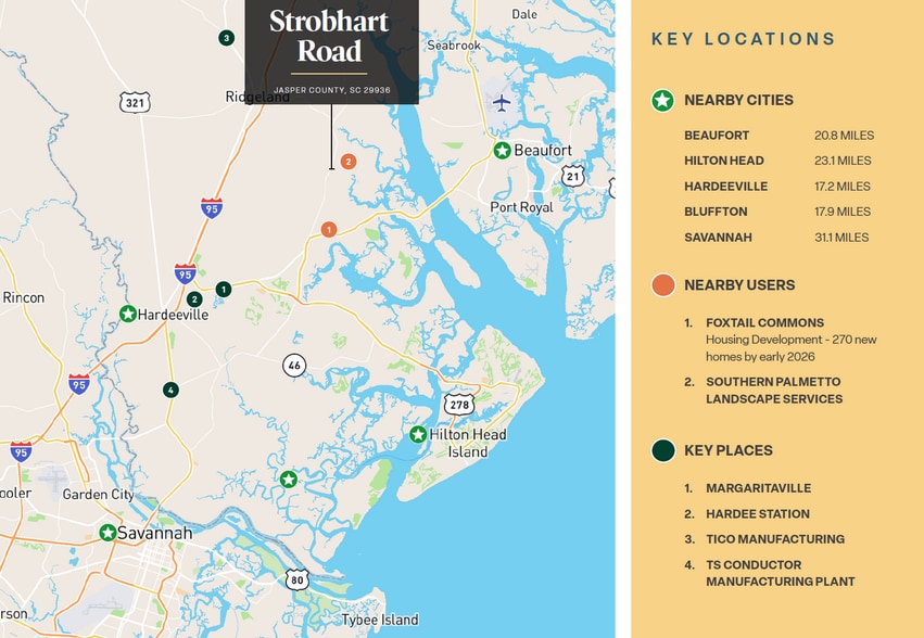 0 Strobhard Road, Ridgeland, SC for sale - Building Photo - Image 2 of 2