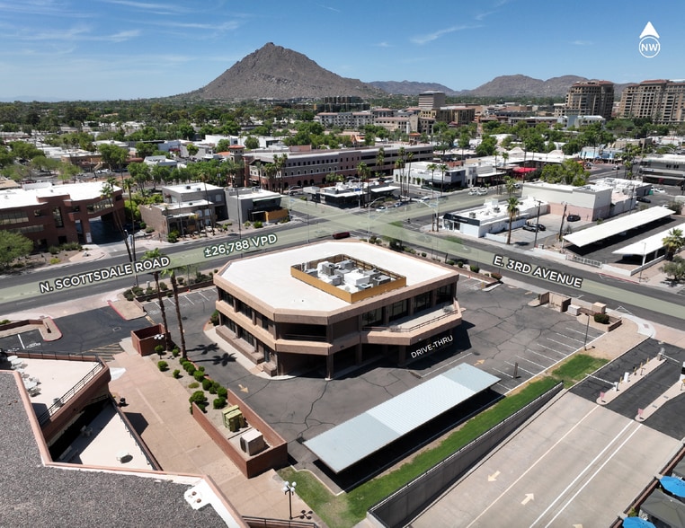 4167 N Scottsdale Rd, Scottsdale, AZ for sale - Aerial - Image 3 of 5