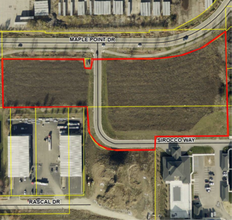 Maple Point Drive Dr, Lafayette, IN - AERIAL map view