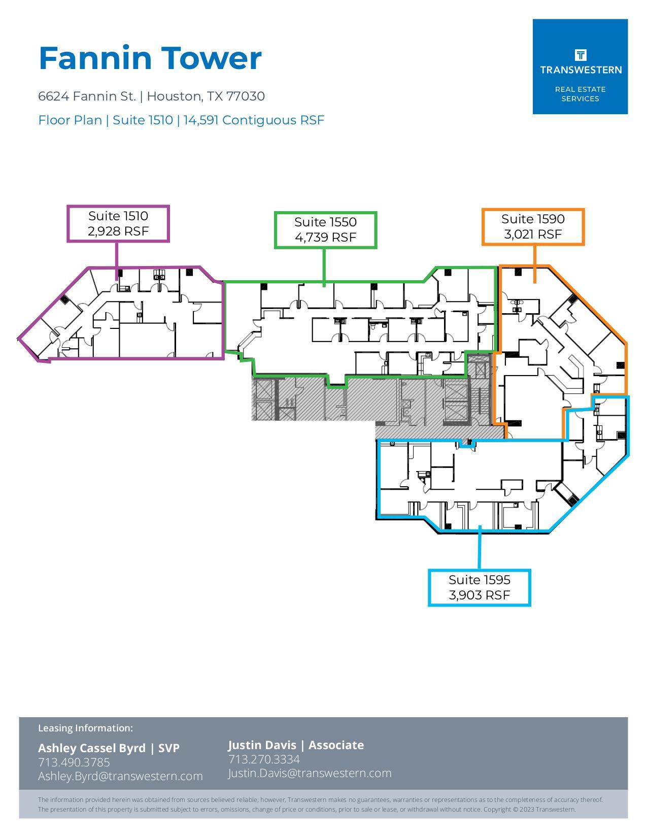 6624 Fannin St, Houston, TX for lease Floor Plan- Image 1 of 1