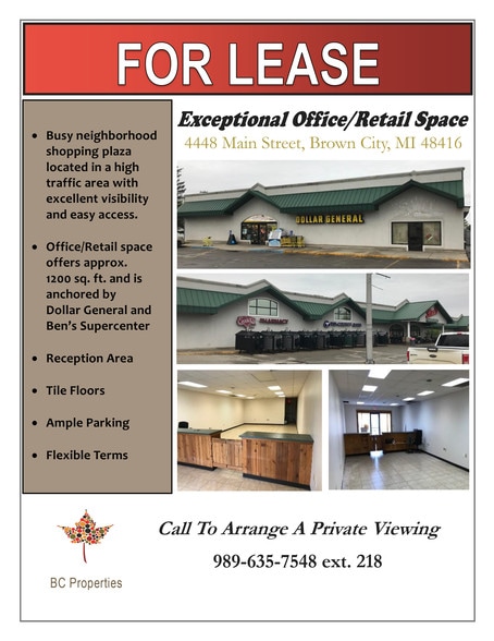 4436 Main St, Brown City, MI for sale - Other - Image 1 of 1