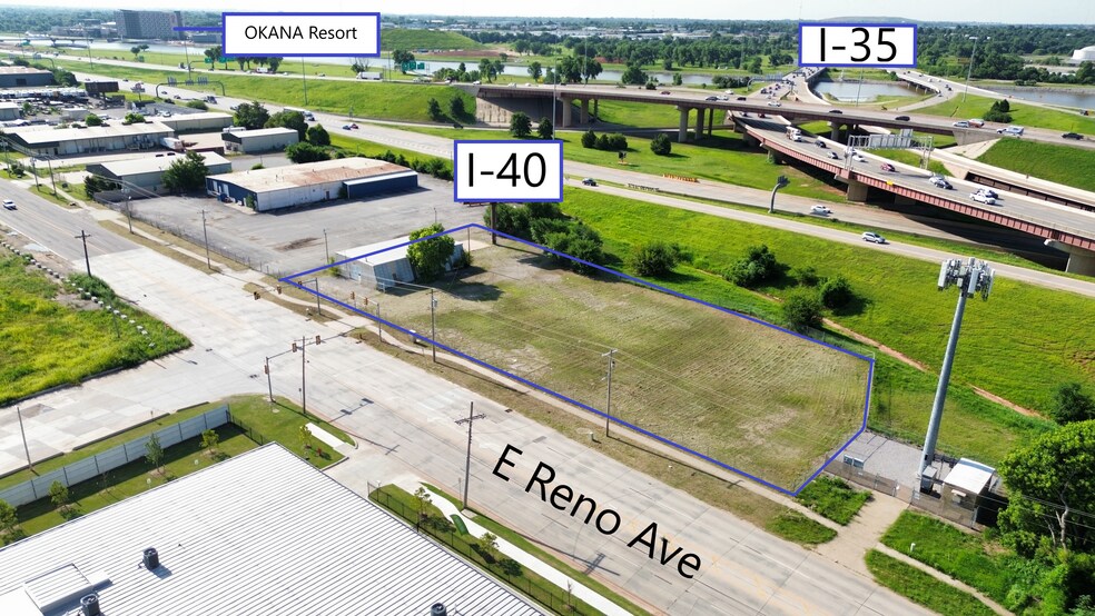 1010 E Reno Ave, Oklahoma City, OK for sale - Aerial - Image 2 of 3