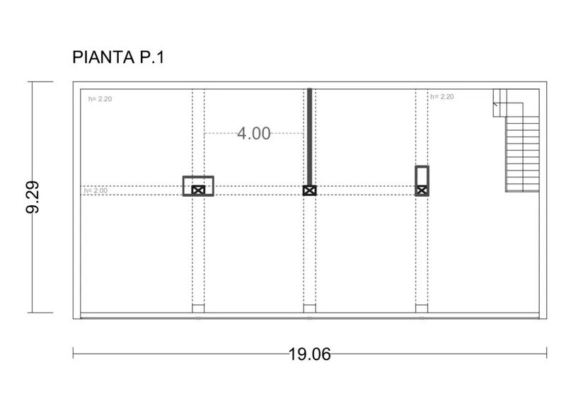 Retail in Le Cannet for lease - Floor Plan - Image 2 of 3