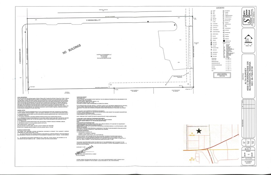 4600 E Morningside Dr, Bloomington, IN for sale - Site Plan - Image 2 of 2