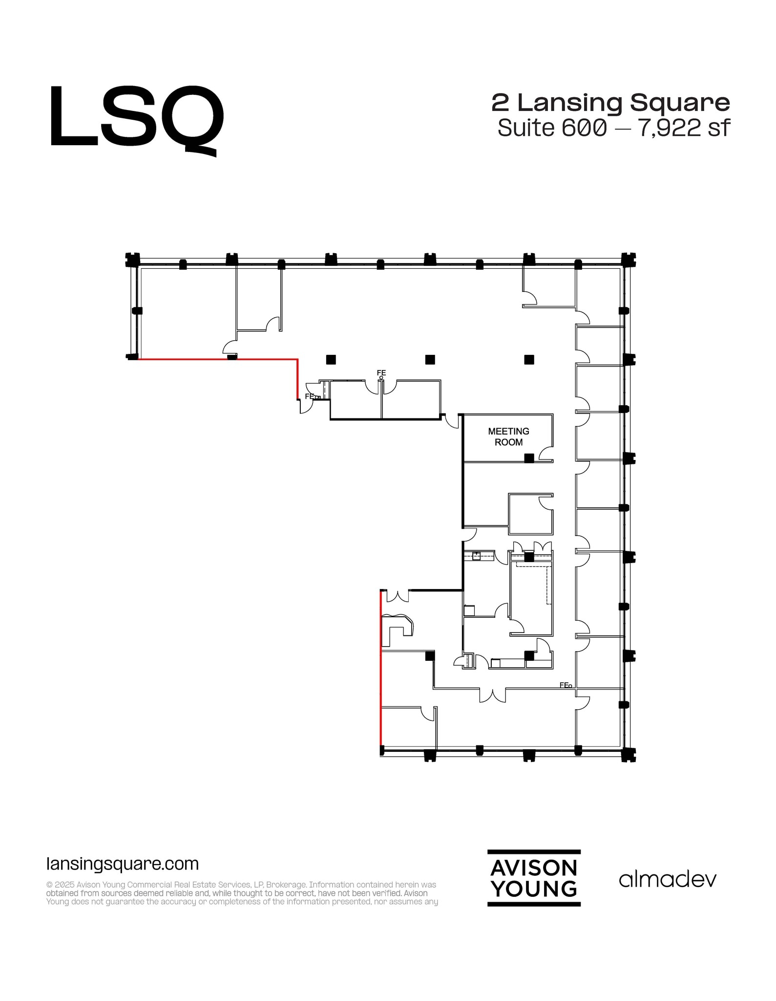 2 Lansing Sq, Toronto, ON for lease Floor Plan- Image 1 of 1