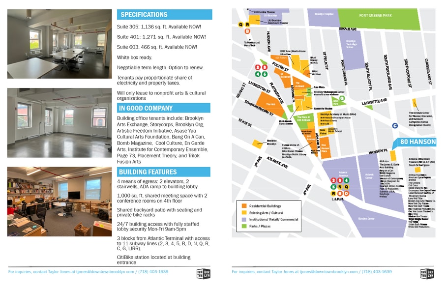 80 Hanson Pl, Brooklyn, NY for lease - Building Photo - Image 2 of 8