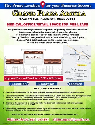 More details for 6713 FM 521 Rd, Arcola, TX - Office/Retail for Lease