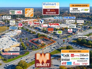 1510 W O Ezell Blvd, Spartanburg, SC - AERIAL  map view - Image1