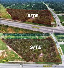 NEC of Hwy 95 & LBA Dr, Bastrop, TX - aerial  map view