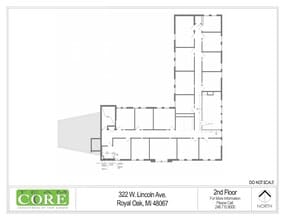 322 W Lincoln Ave, Royal Oak, MI for lease Floor Plan- Image 1 of 11
