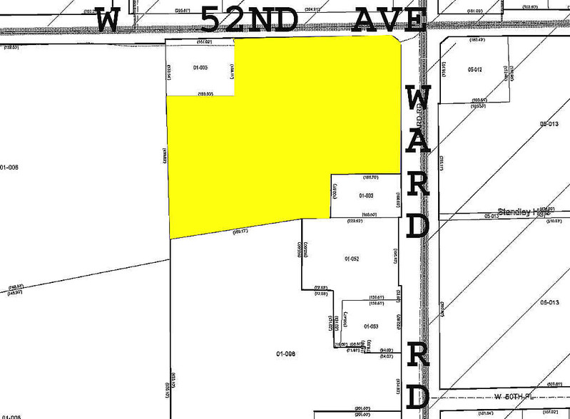 5161 Ward Rd, Wheat Ridge, CO for lease - Plat Map - Image 3 of 14