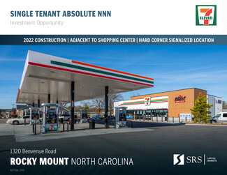 More details for 1320 Benvenue Rd, Rocky Mount, NC - Retail for Sale