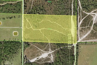 16350 Huffmaster, North Fort Myers, FL - AERIAL  map view