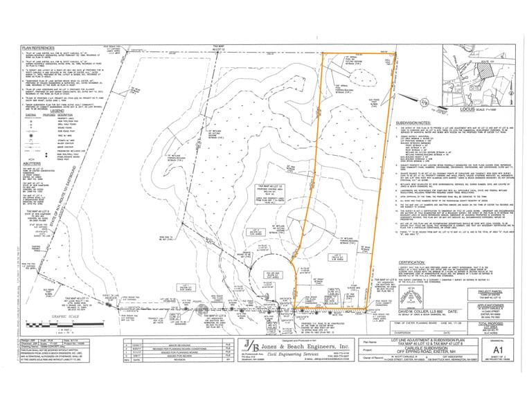 Route 27 - Lot B, Exeter, NH for sale - Plat Map - Image 2 of 2