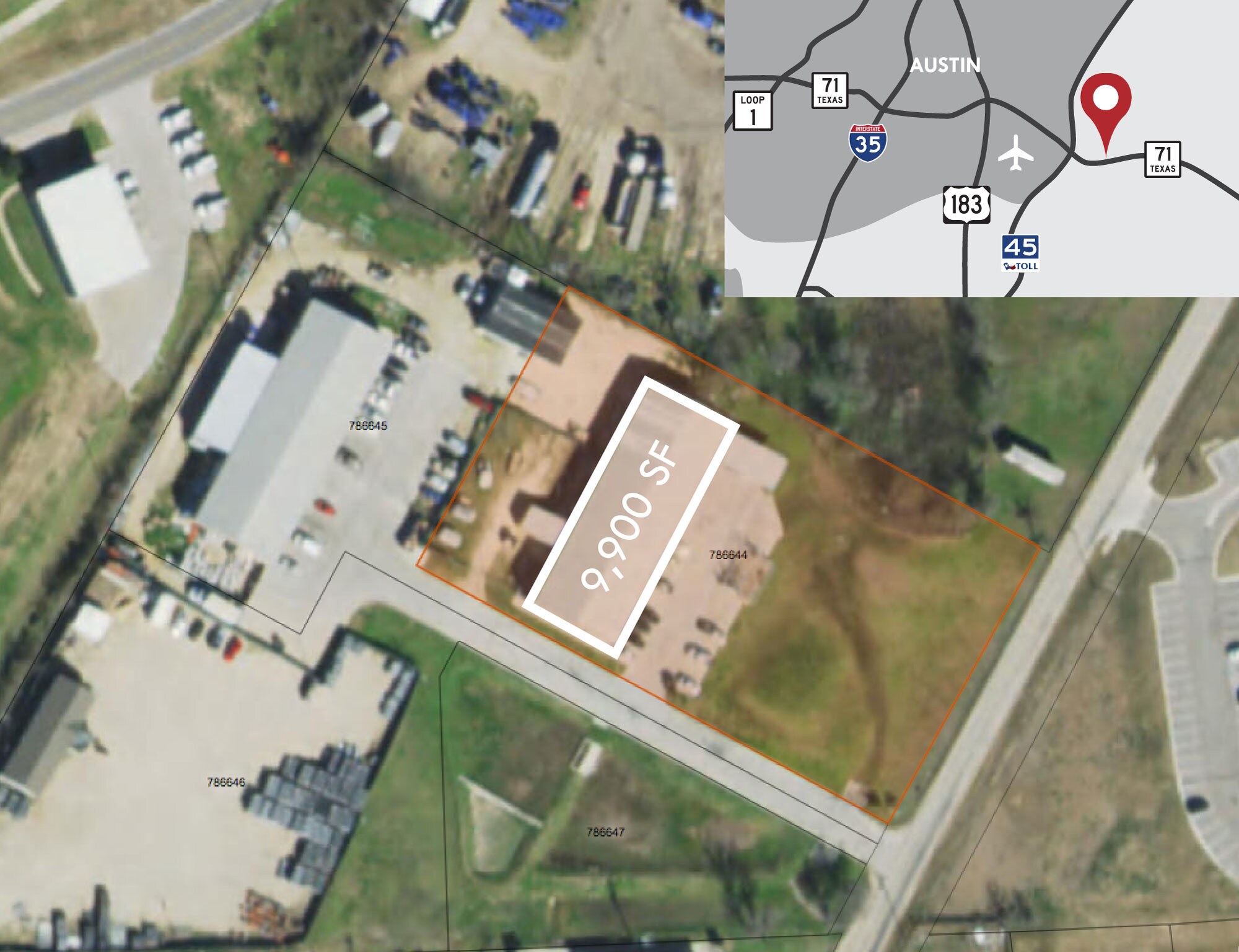 4304 Burch Dr, Del Valle, TX for sale Aerial- Image 1 of 1