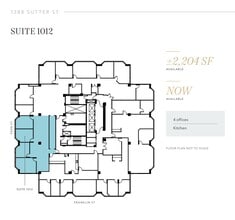 1388 Sutter St, San Francisco, CA for lease Floor Plan- Image 1 of 1