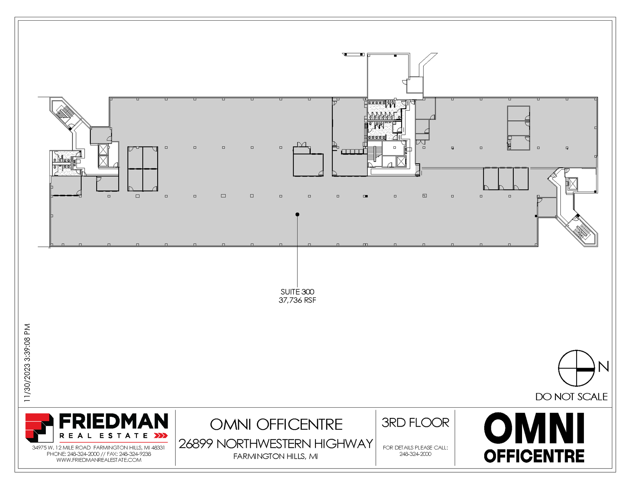 26899 Northwestern Hwy, Southfield, MI for lease Floor Plan- Image 1 of 1