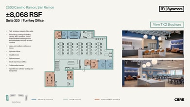2603-2633 Camino Ramon, San Ramon, CA for lease Floor Plan- Image 1 of 1