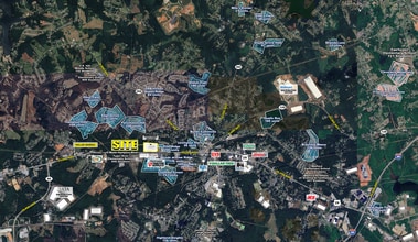 12561 Wade Hampton Boulevard, Duncan, SC - AERIAL map view - Image1