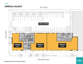 3705 N Broad St, Philadelphia, PA for lease Floor Plan- Image 2 of 2