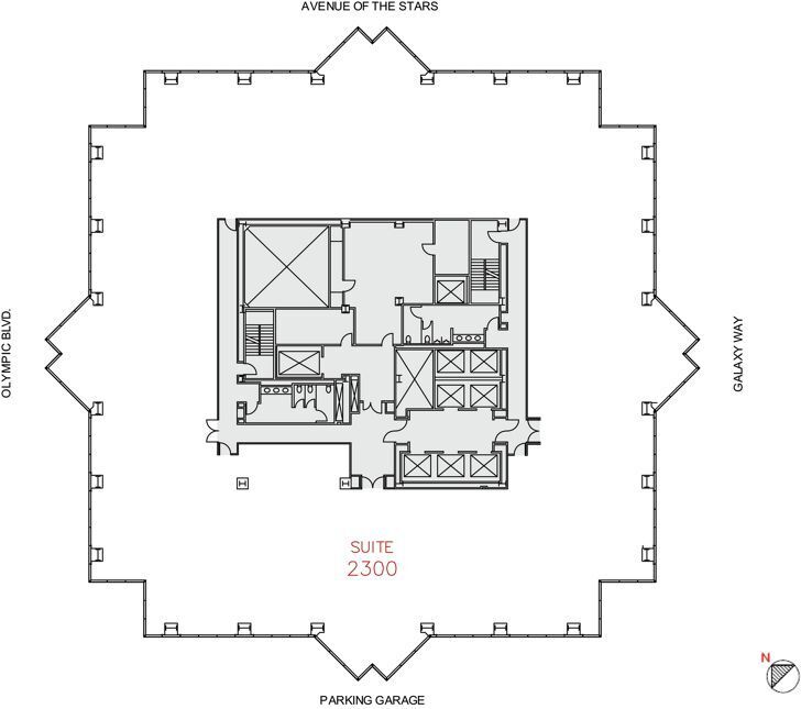 2121 Avenue of the Stars, Century City, CA for lease Floor Plan- Image 1 of 1