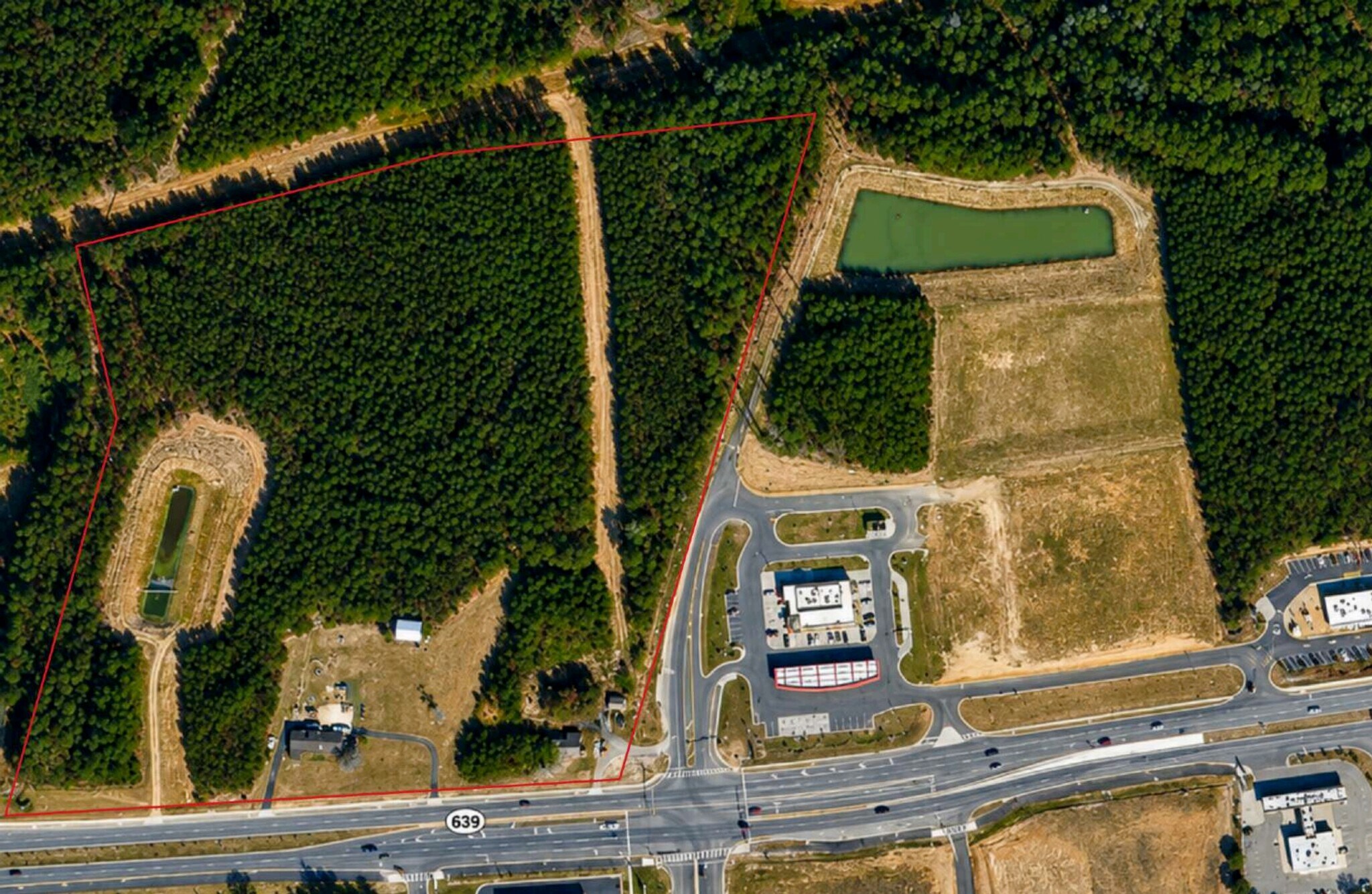 8123 Ladysmith Rd, Ruther Glen, VA for sale Aerial- Image 1 of 7