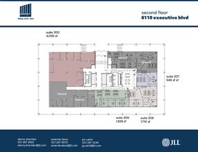 6110 Executive Blvd, Rockville, MD for lease Floor Plan- Image 1 of 1