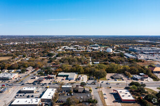 1407 S Main St, Weatherford, TX - aerial  map view