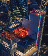 110 Bishopsgate, London, LND - aerial  map view