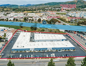 1320 Grand Ave, San Marcos, CA - aerial  map view - Image1