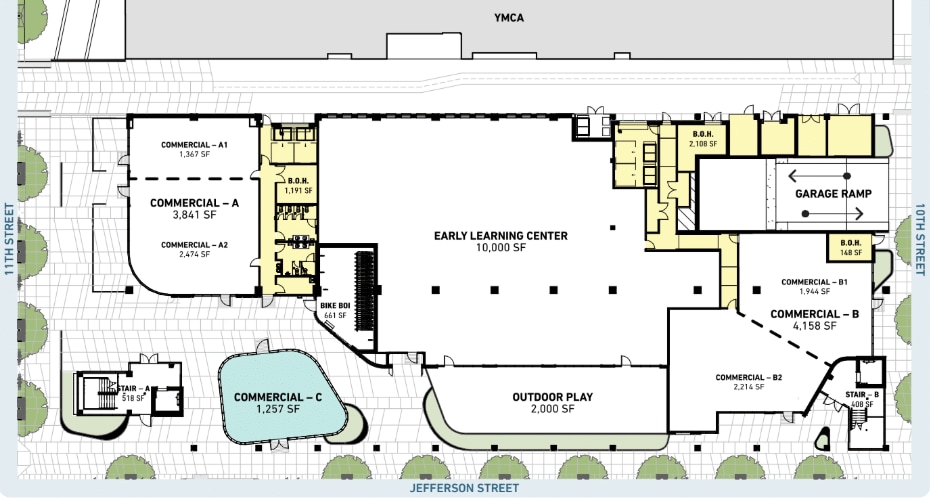 1010 W Jefferson St, Boise, ID 83702 - Unit C -  - Floor Plan - Image 1 of 2