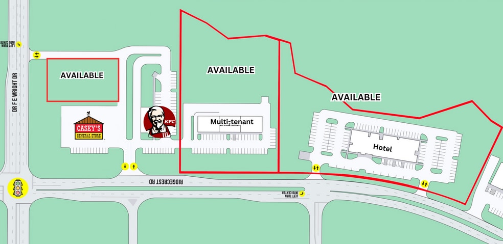 Corner Of Ridgecrest and FE Wright Drive, Jackson, TN for lease - Building Photo - Image 2 of 3