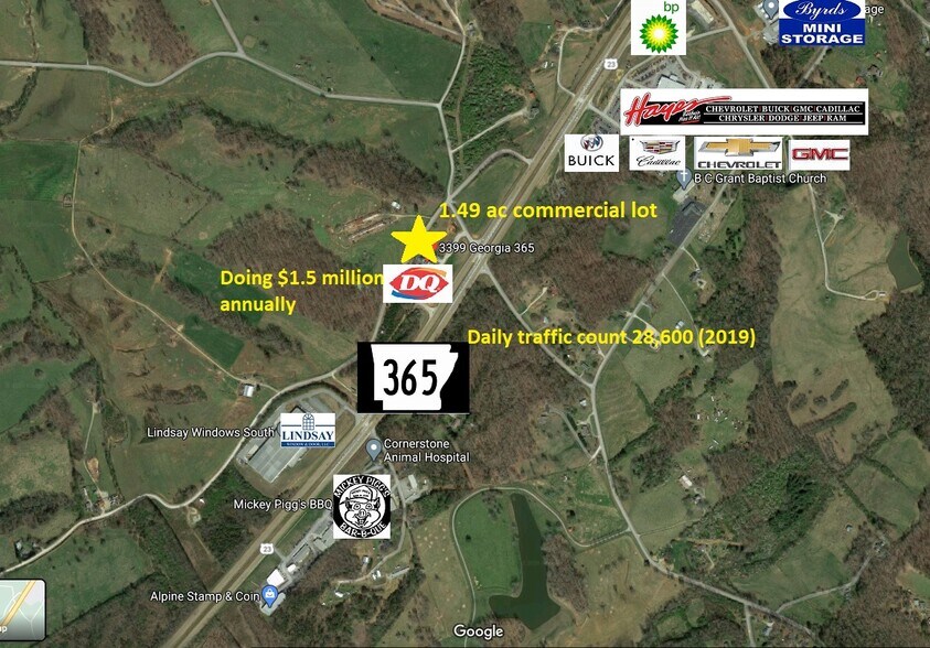 3399 Georgia Highway 365, Alto, GA for sale - Building Photo - Image 1 of 1