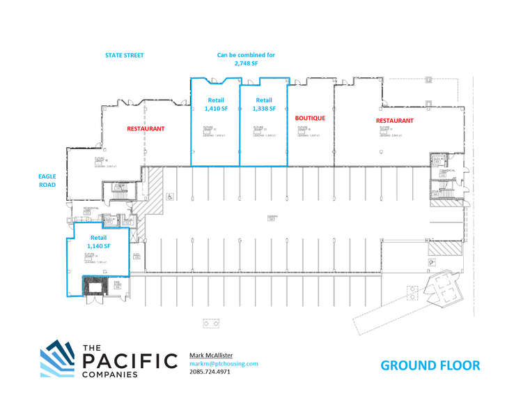 67 E State St, Eagle, ID for lease - Floor Plan - Image 3 of 4