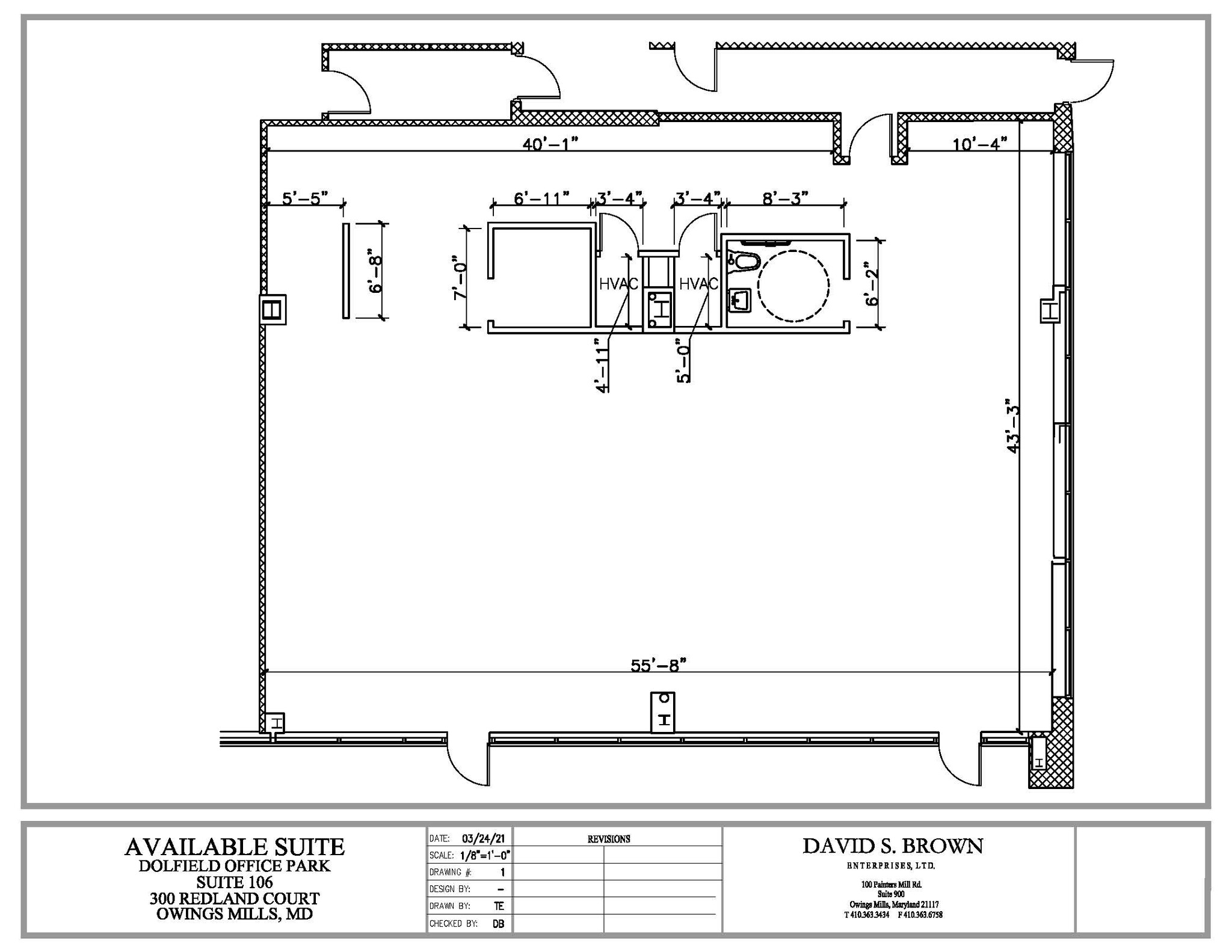 300 Redland Ct, Owings Mills, MD for lease Floor Plan- Image 1 of 1