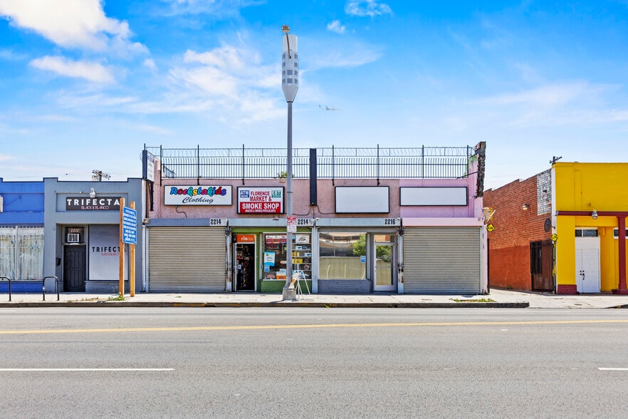 2214-2218 W Florence Ave, Los Angeles, CA for sale - Building Photo - Image 1 of 16